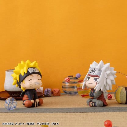 Lookup NARUTO Shippuden Naruto Uzumaki Smile ver. & Jiraiya set【with gift】