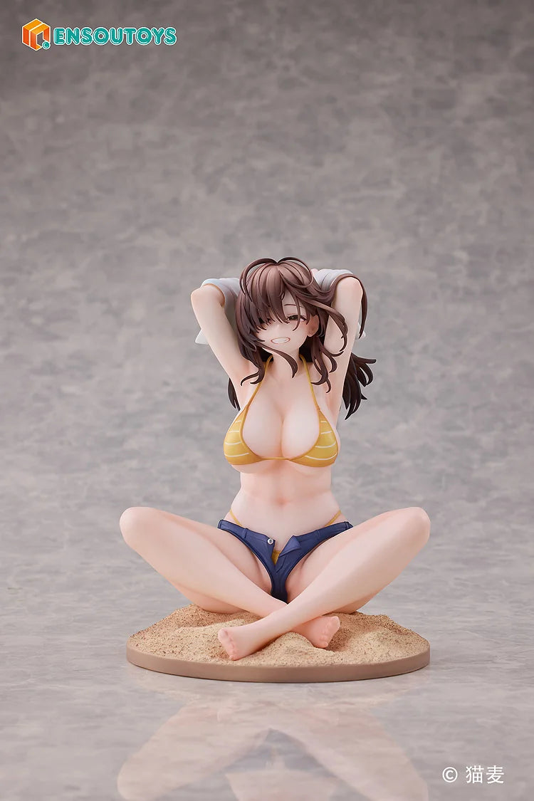 ENSOUTOYS Nekomugi Character Beach Scale Figure