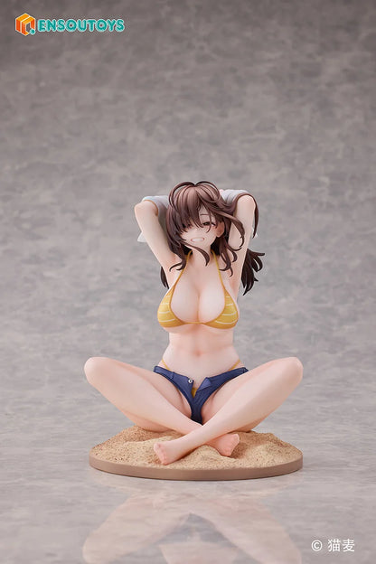 ENSOUTOYS Nekomugi Character Beach Scale Figure