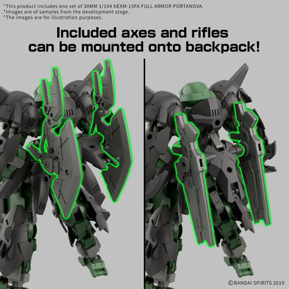 30MM 1/144 bEXM-15FA FULL ARMOR PORTANOVA