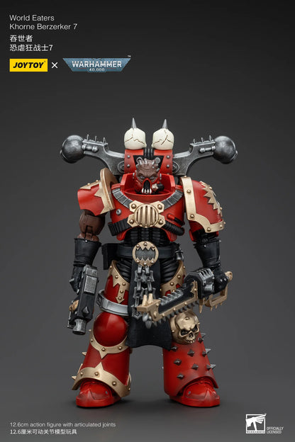JOYTOY Warhammer 40K World Eaters Khorne Berzerker 7 Action Figure
