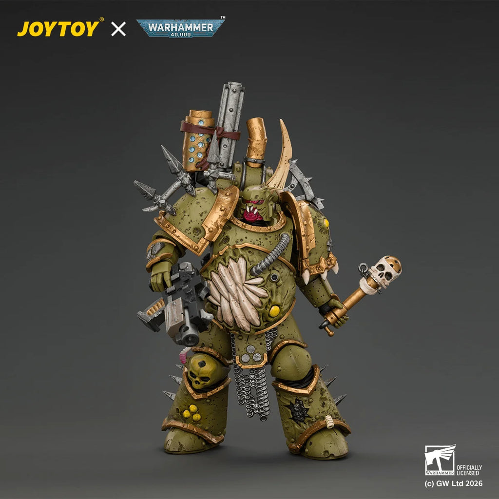 Death Guard Plague Marine 1 with Boltgun and Icon of Despair