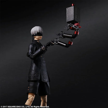 NieR:Automata 9S (YoRHa No.9 Type S) PLAY ARTS KAI Action Figure Deluxe Ver.