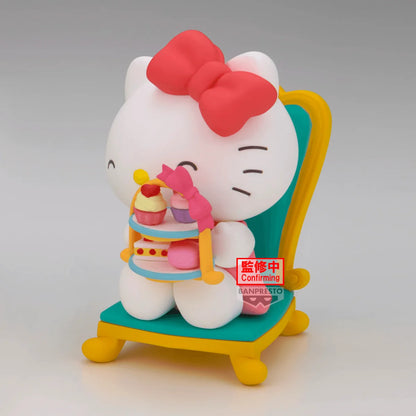 Banpresto Sanrio Nakayoshi Memories Tea Party Figure - Hello Kitty