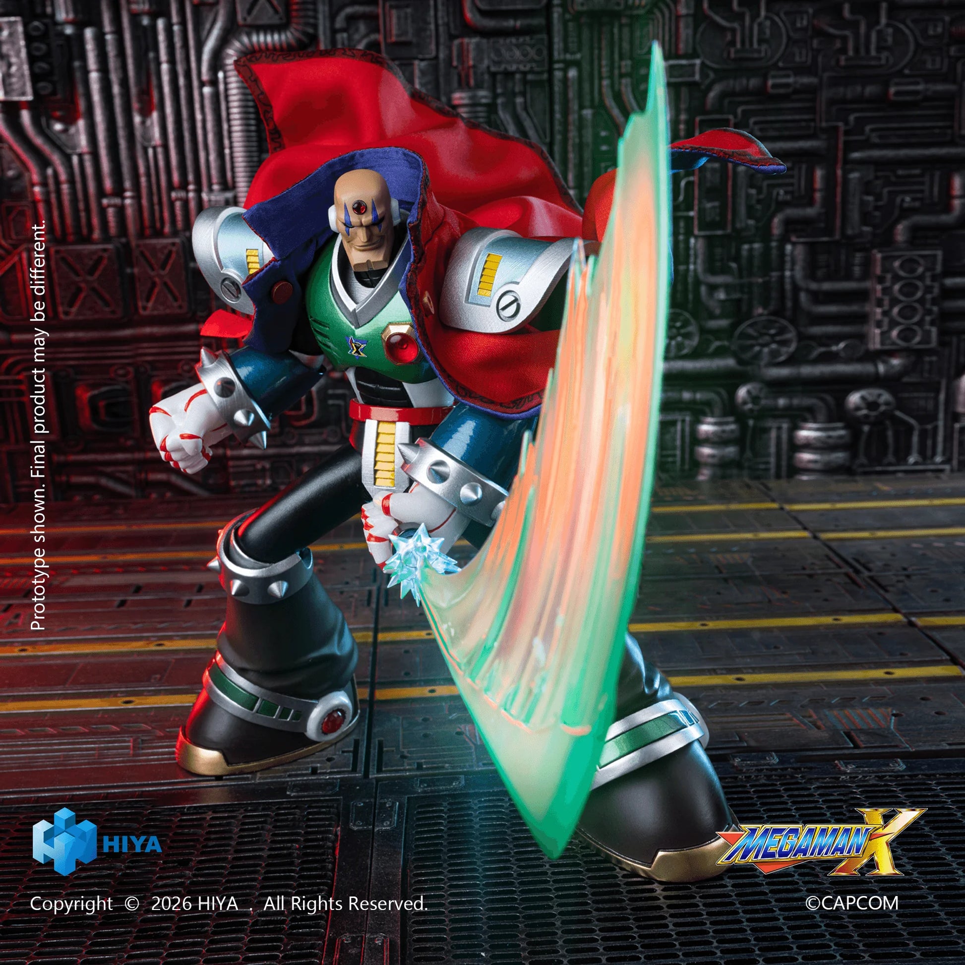 None Scale 7.1 Inch Mega Man X series Sigma Action Figure