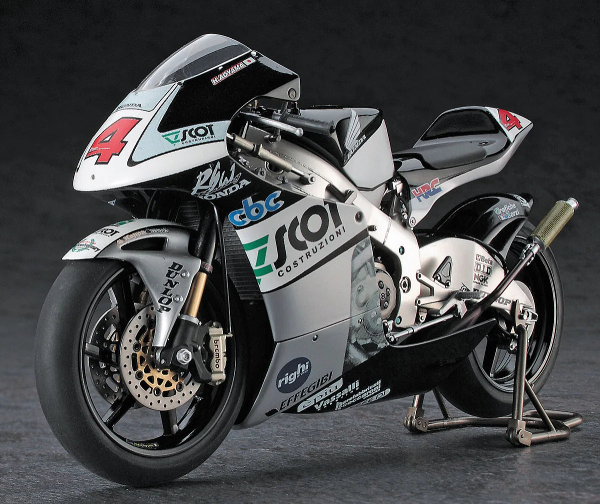 Hasegawa 1:12 Honda RS250RW 2009 WGP250 Champion Model Kit