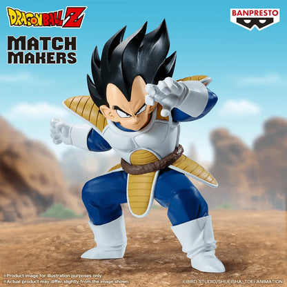 Banpresto Dragon Ball Z Match Makers Vegeta vs Son Goku Action Figure