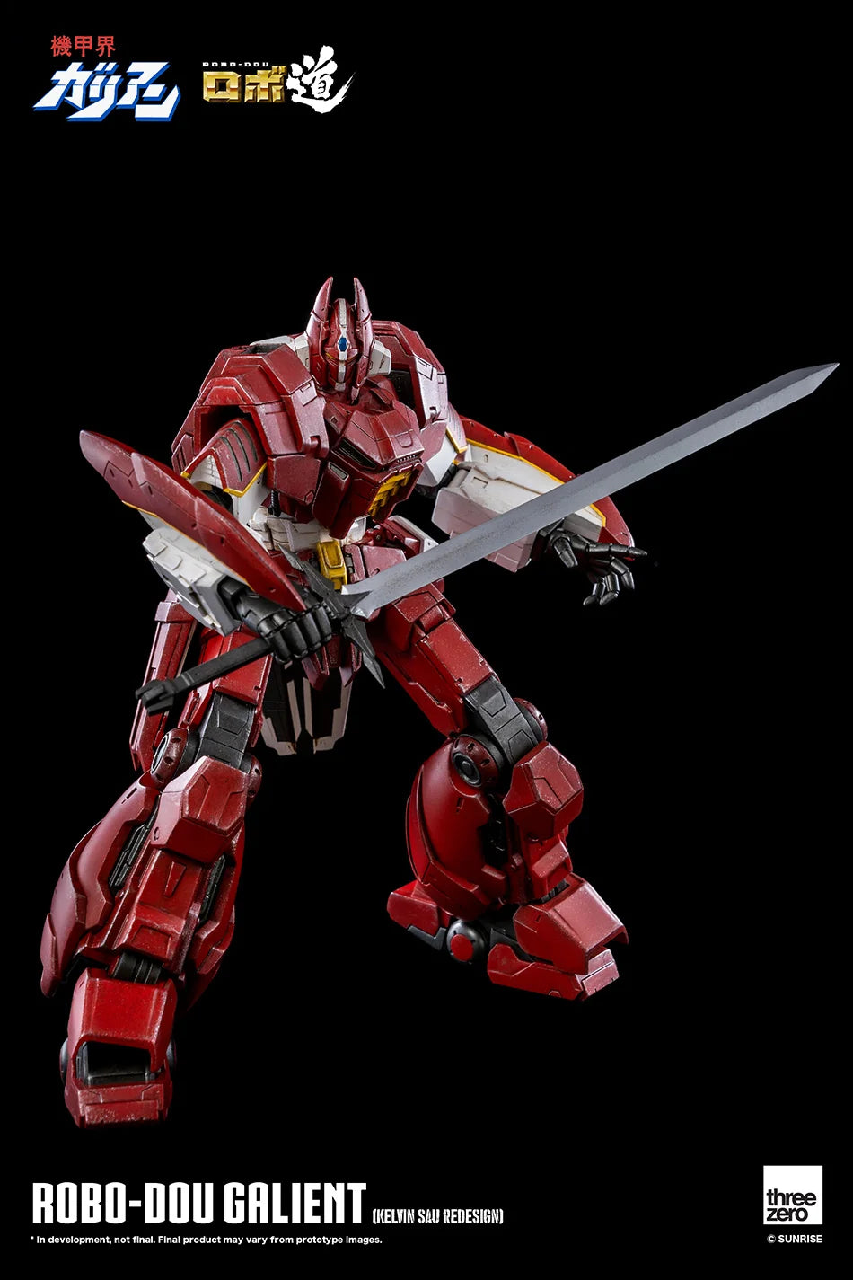 Threezero ROBO-DOU Galient Kelvin Sau Redesign Articulated Figure