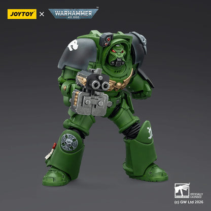 Salamanders Terminator 2 with Power Fist and Storm Bolter
