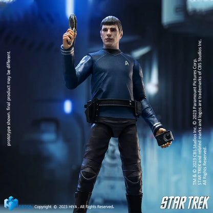 HIYA TOYS Exquisite Mini Series 1/18 Scale Star Trek 2009 Spock Action Figure