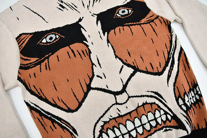 Attack on Titan Colossal Titan Knit Sweater