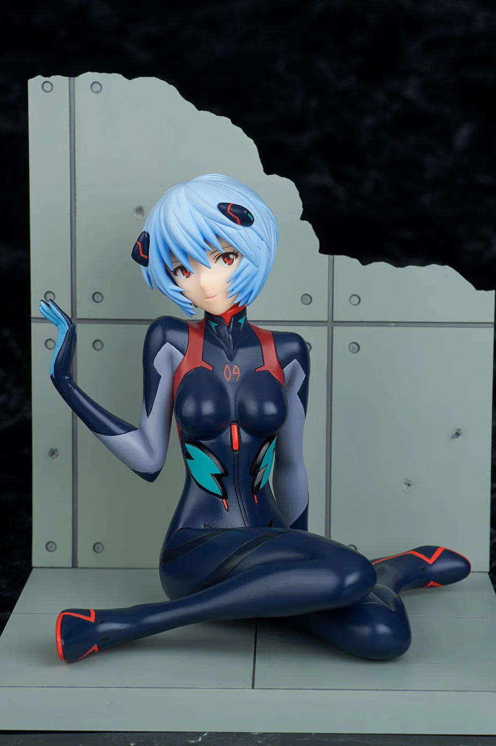 BellFine Rei Ayanami Plugsuit Ver. Scale Figure - Rebuild of Evangelion