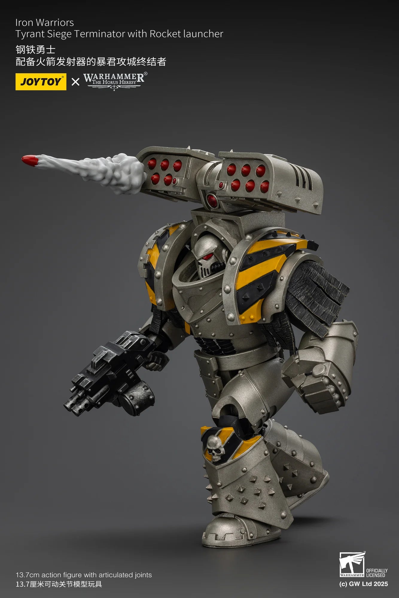 lron Warriors Tyrant Siege Terminator with Rocket launcher