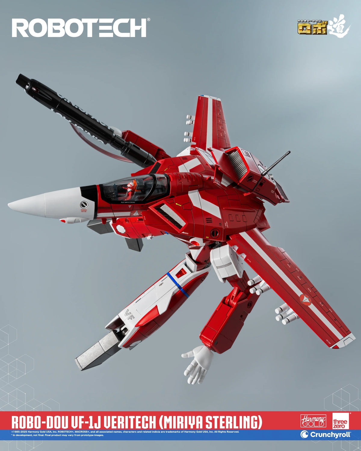 threezero ROBO-DOU VF-1J Veritech (Miriya Sterling) Collectible Figure
