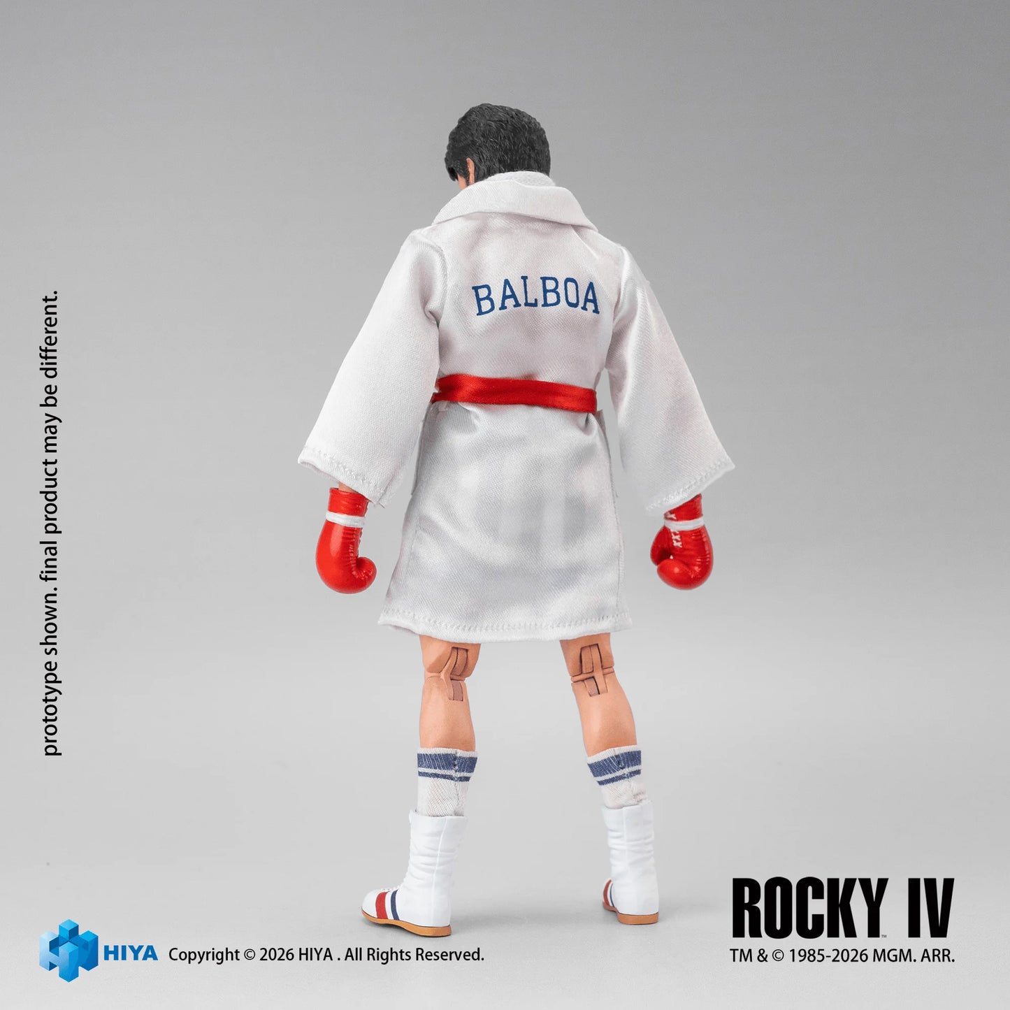 HIYA Toys Exquisite Super Series Rocky IV Rocky Boxer 1/12 Scale Action Figure