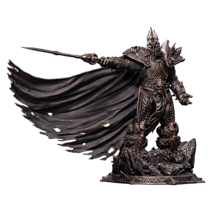 Blizzard World of Warcraft® the Lich King 1/10 Scale Bronze-Colored Edition Statue