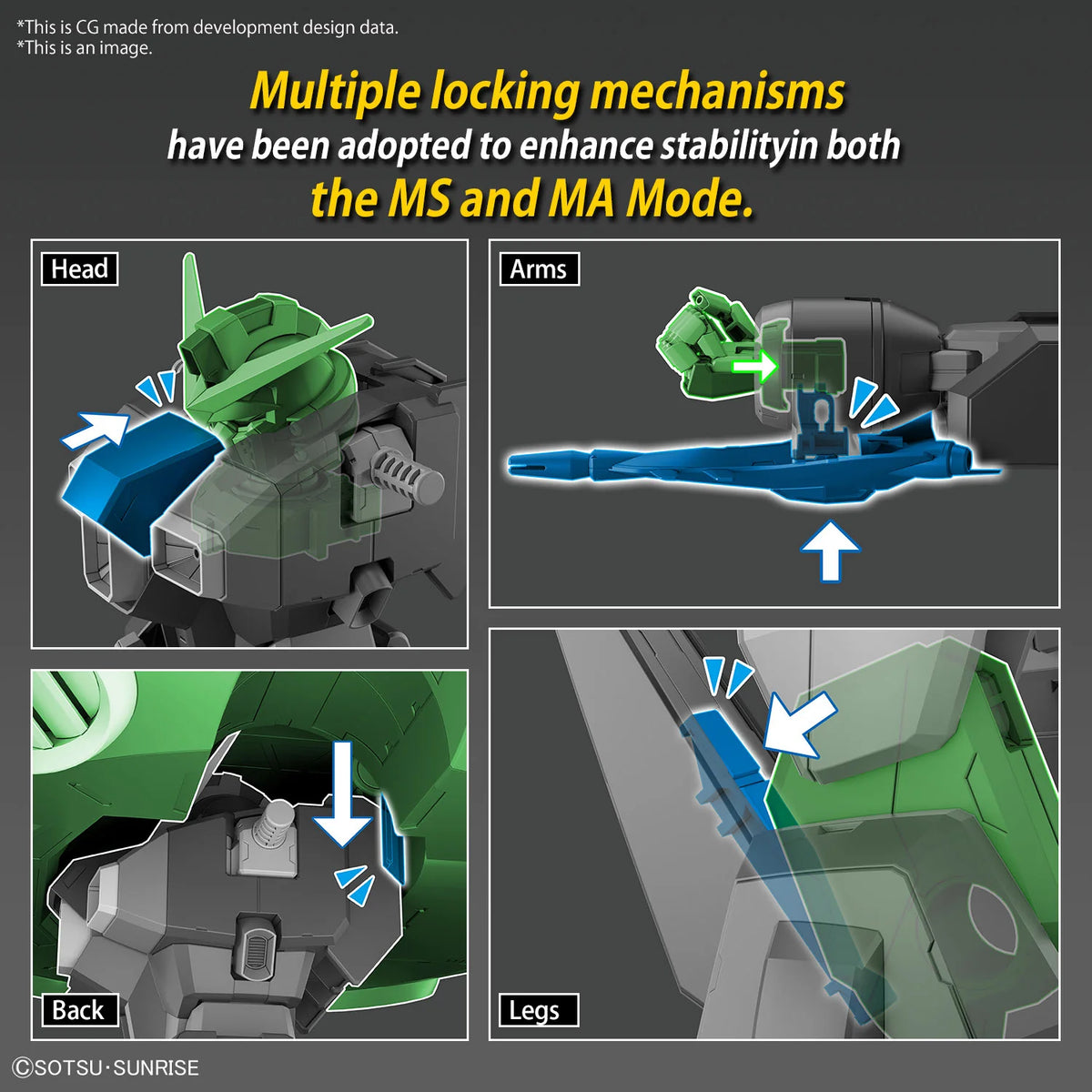 HG 1/144 Destroy Gundam Model Kit