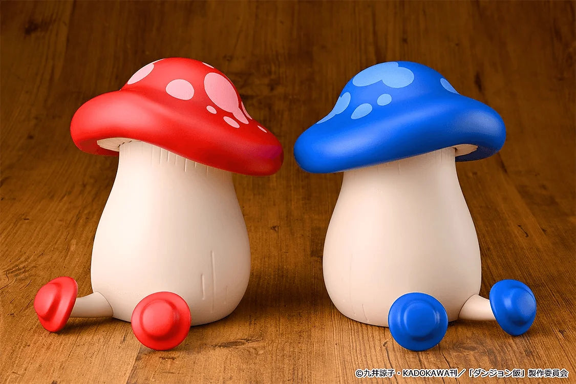 Soft Vinyl Walking Mushroom (Blue)