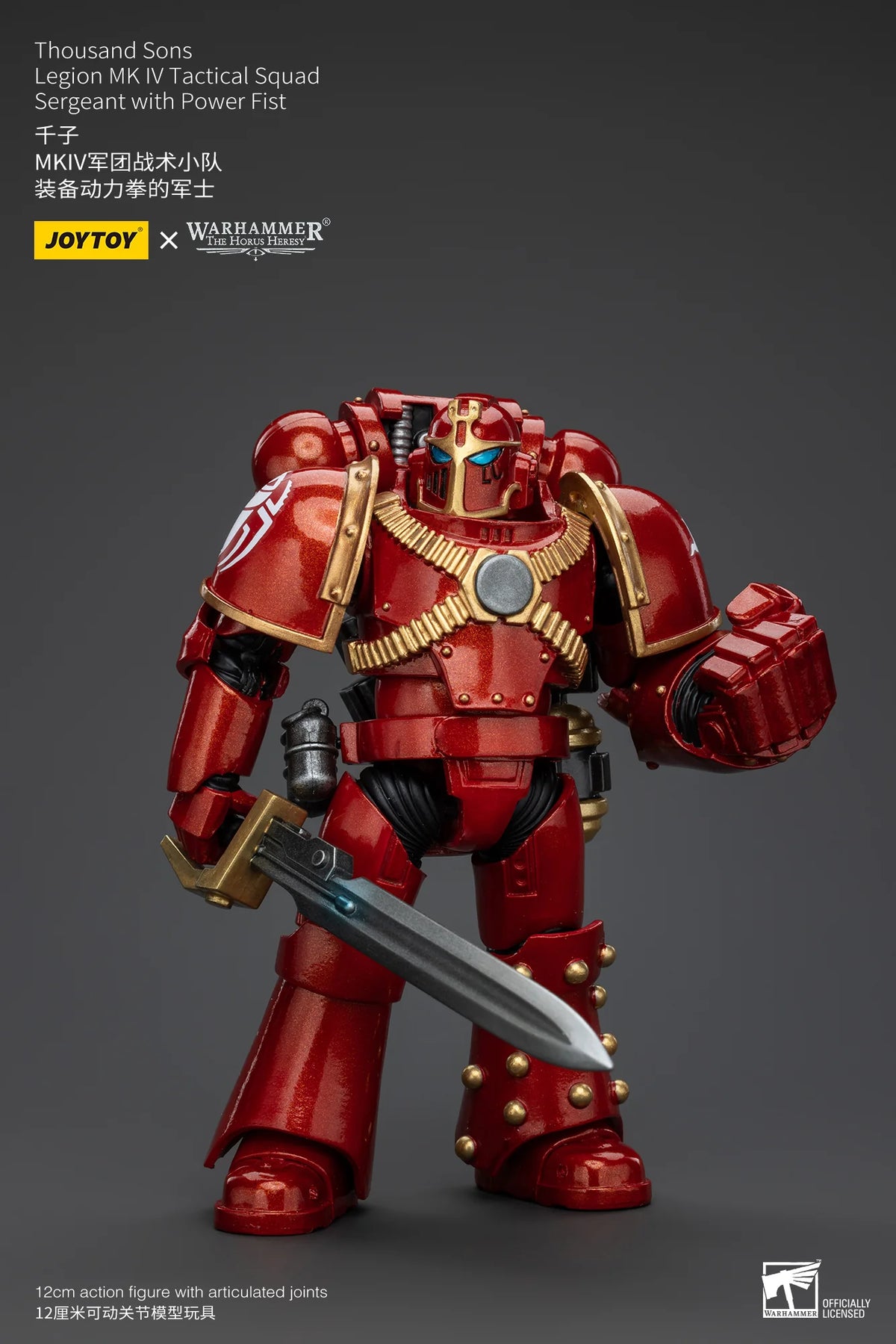 Joy Toy Warhammer 40K Thousand Sons Legion MK IV Tactical Squad Sergeant Action Figure