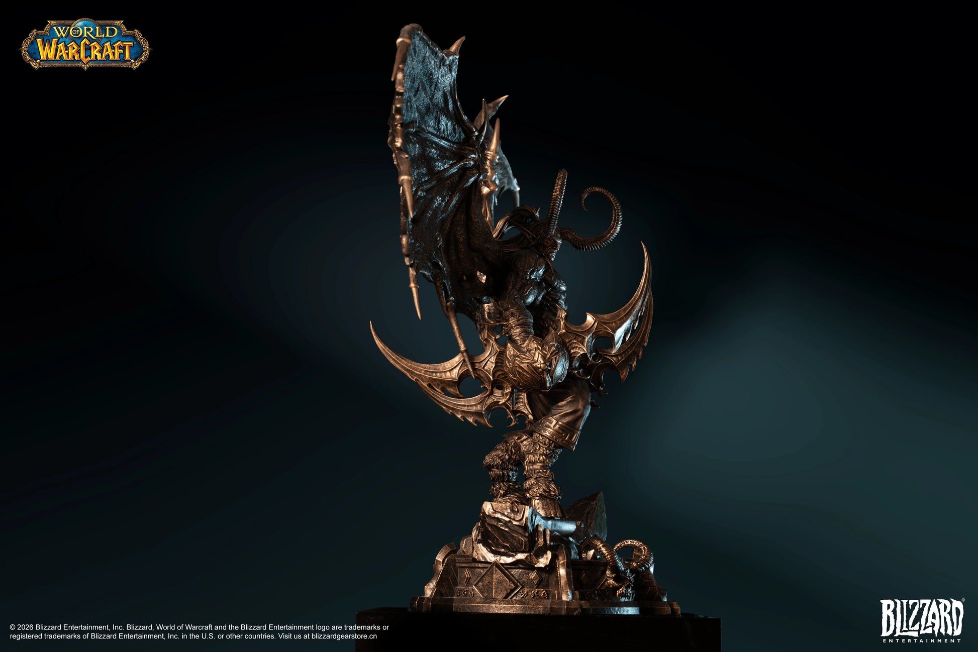 HEX Collectibles World of Warcraft Illidan Stormrage 1/10 Scale Polystone Statue