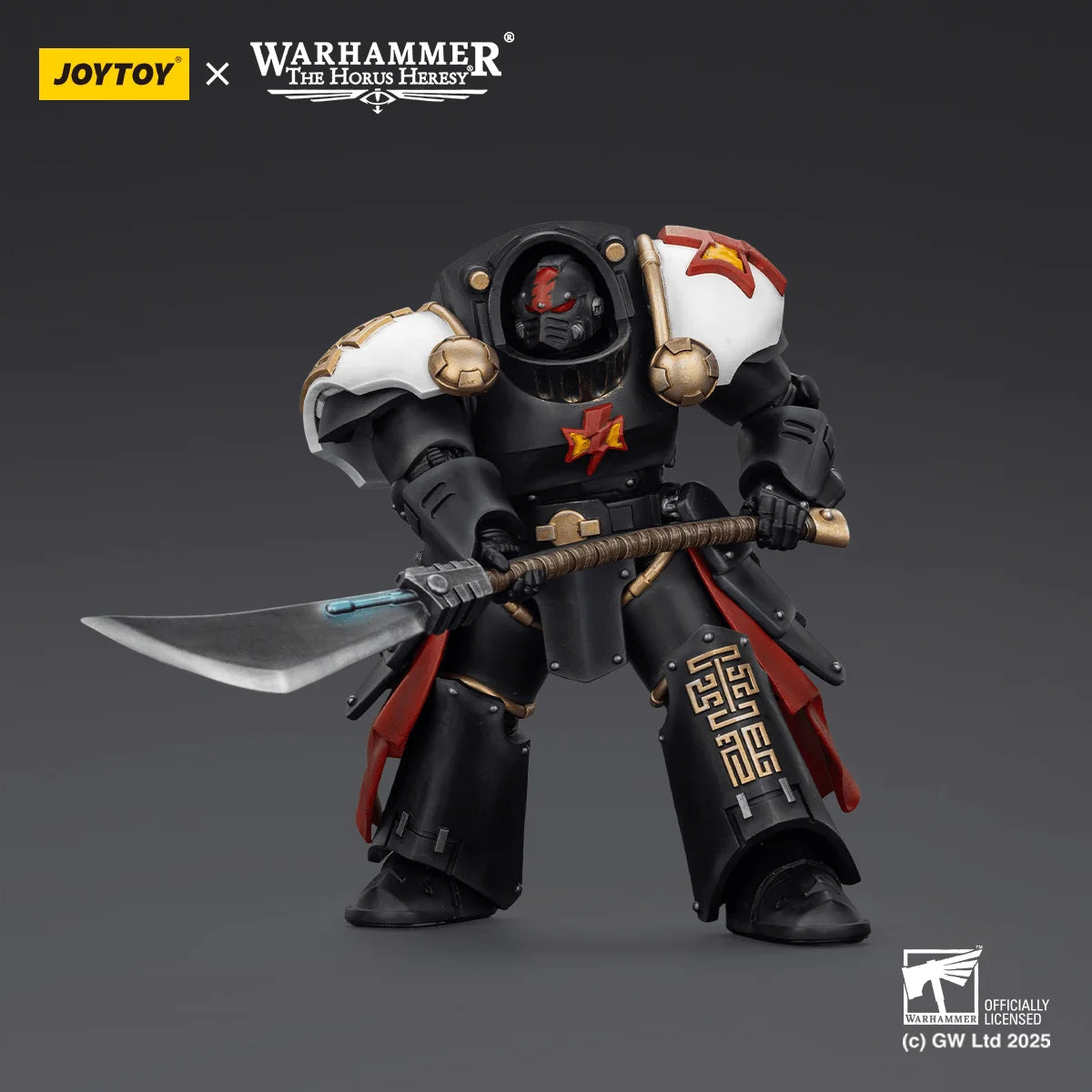 White Scars Ebon Keshig Terminator 2 with Power Glaive