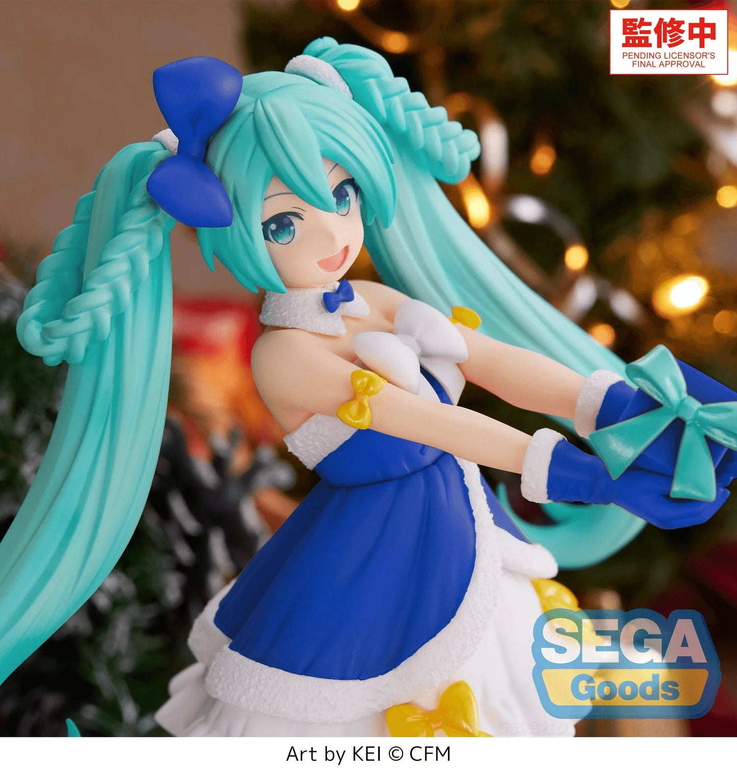 "Hatsune Miku Series" High Premium Figure "Hatsune Miku" Sapphire Christmas Ver.