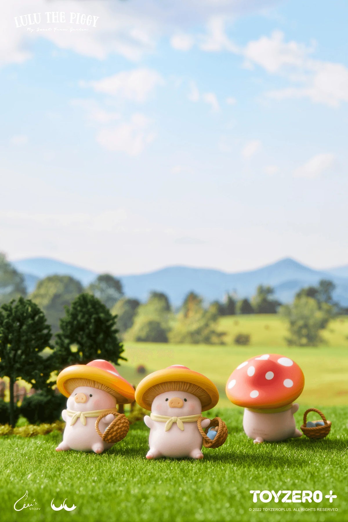 LuLu the Piggy - Farm Garden Series (Box of 6)