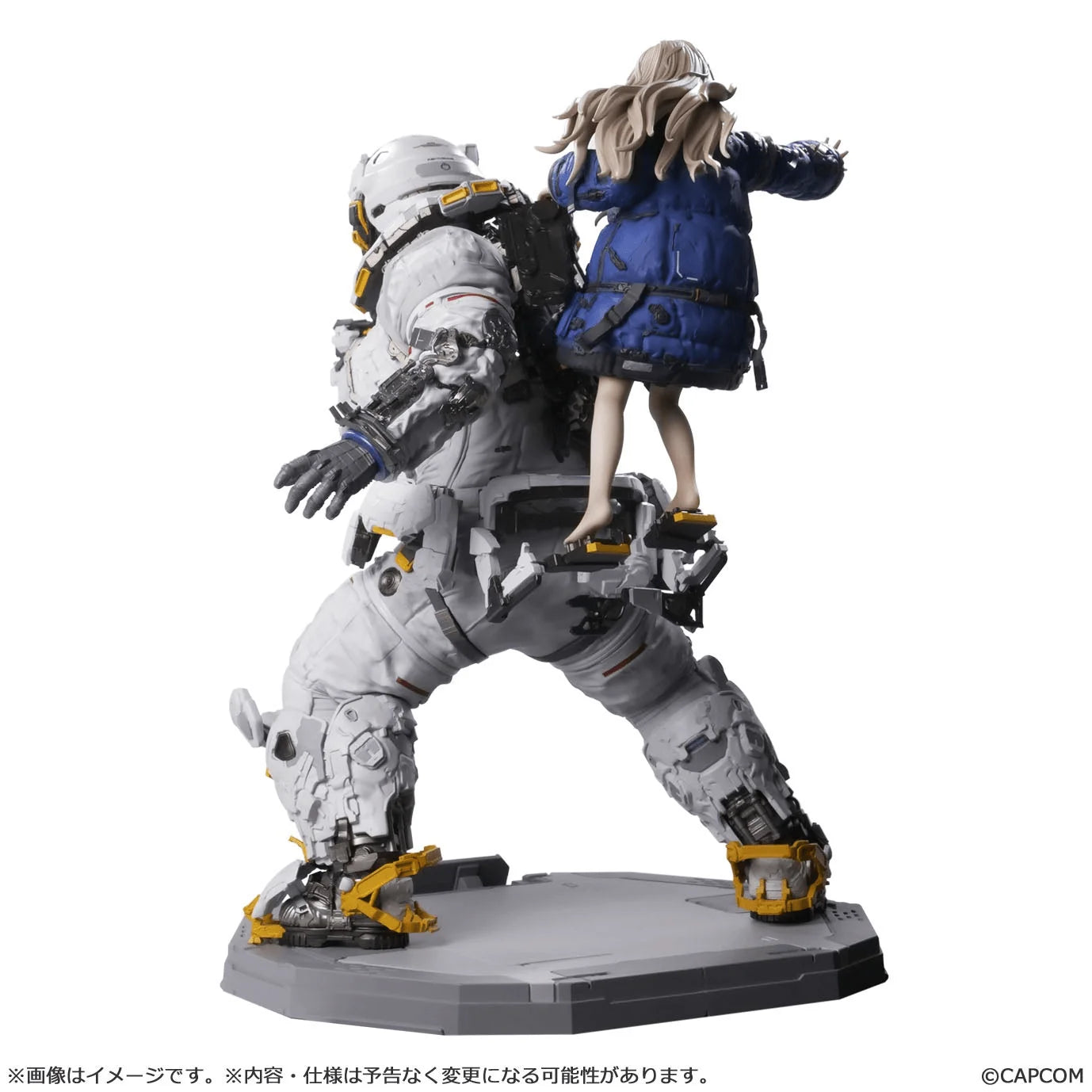 Capcom Figure Builder Creator's Model PRAGMATA Hugh & Diana Painted PVC Figure