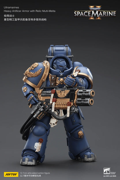 Ultramarines Heavy Artificer Armor with Relic Multi-Melta