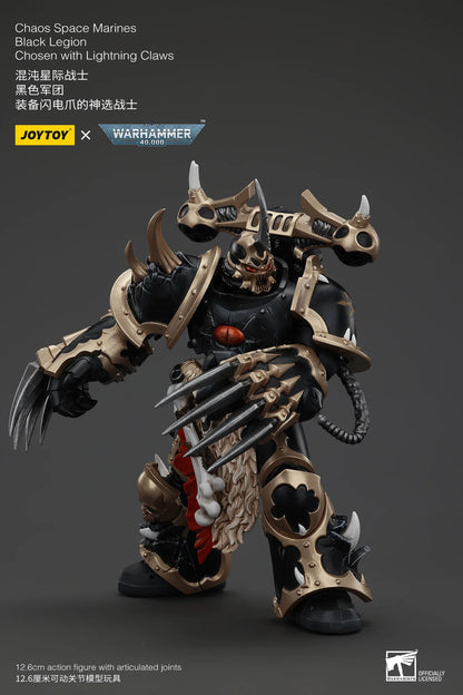 Chaos Space Marines Black Legion Chosen with Lightning Claws