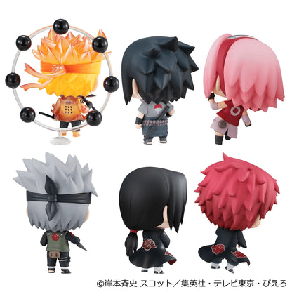 ChimiMega Series Naruto Shippuden Mascot Collection【1】 (Box of 6)