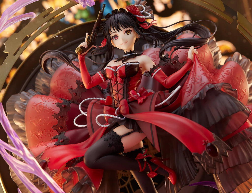 eStream Date a Bullet Kurumi Tokizaki Pigeon Blood Ruby Dress Scale Figure