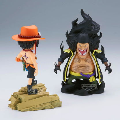 Bandai Spirits Banpresto One Piece Ace vs Blackbeard Collectible Figure Set