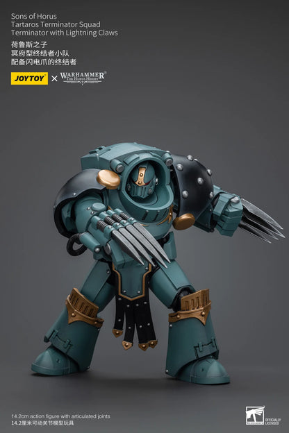 JoyToy Sons Of Horus Tartaros Terminator Action Figure with Lightning Claws