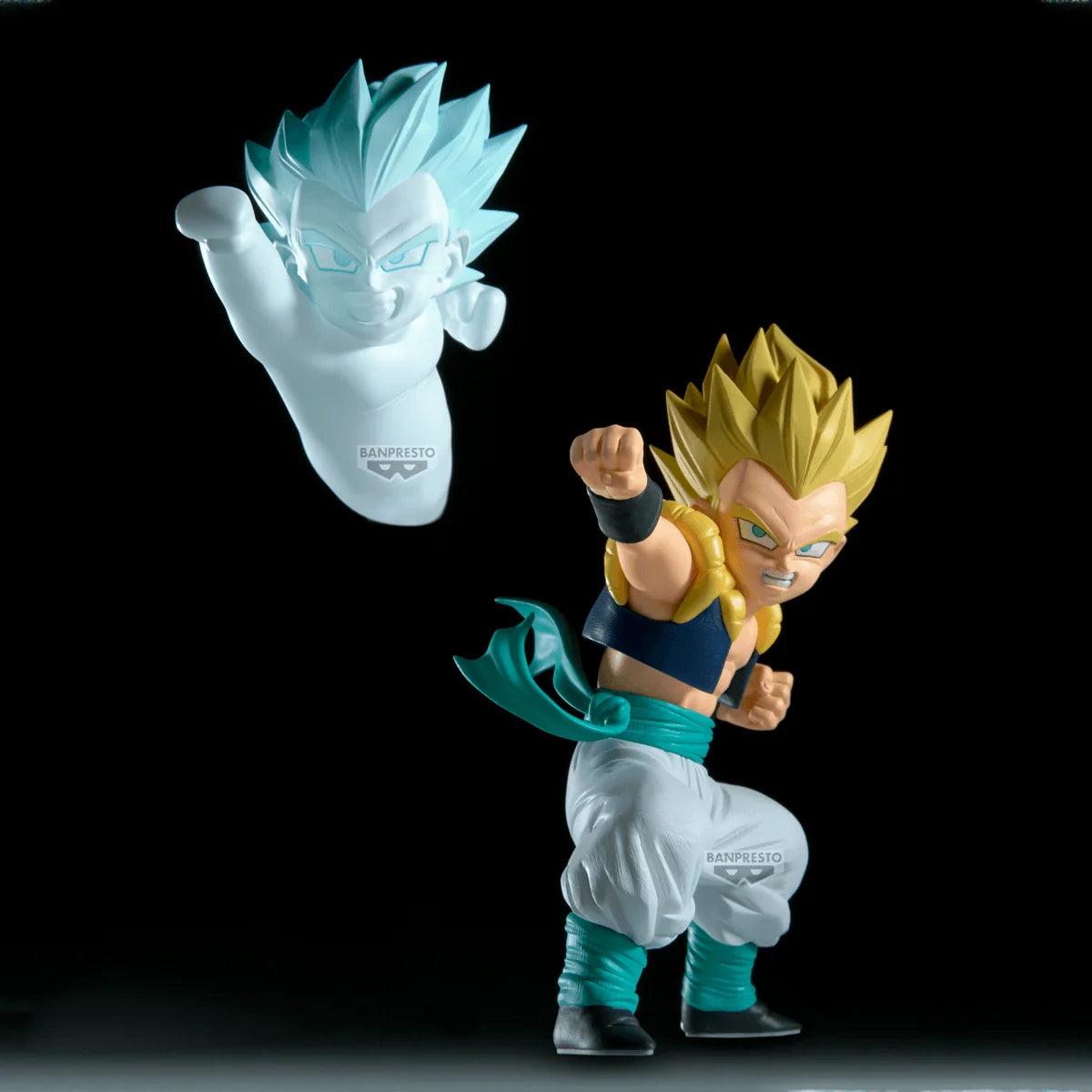 Banpresto Dragon Ball Z Super Saiyan 3 Gotenks vs Majin Buu Action Figure