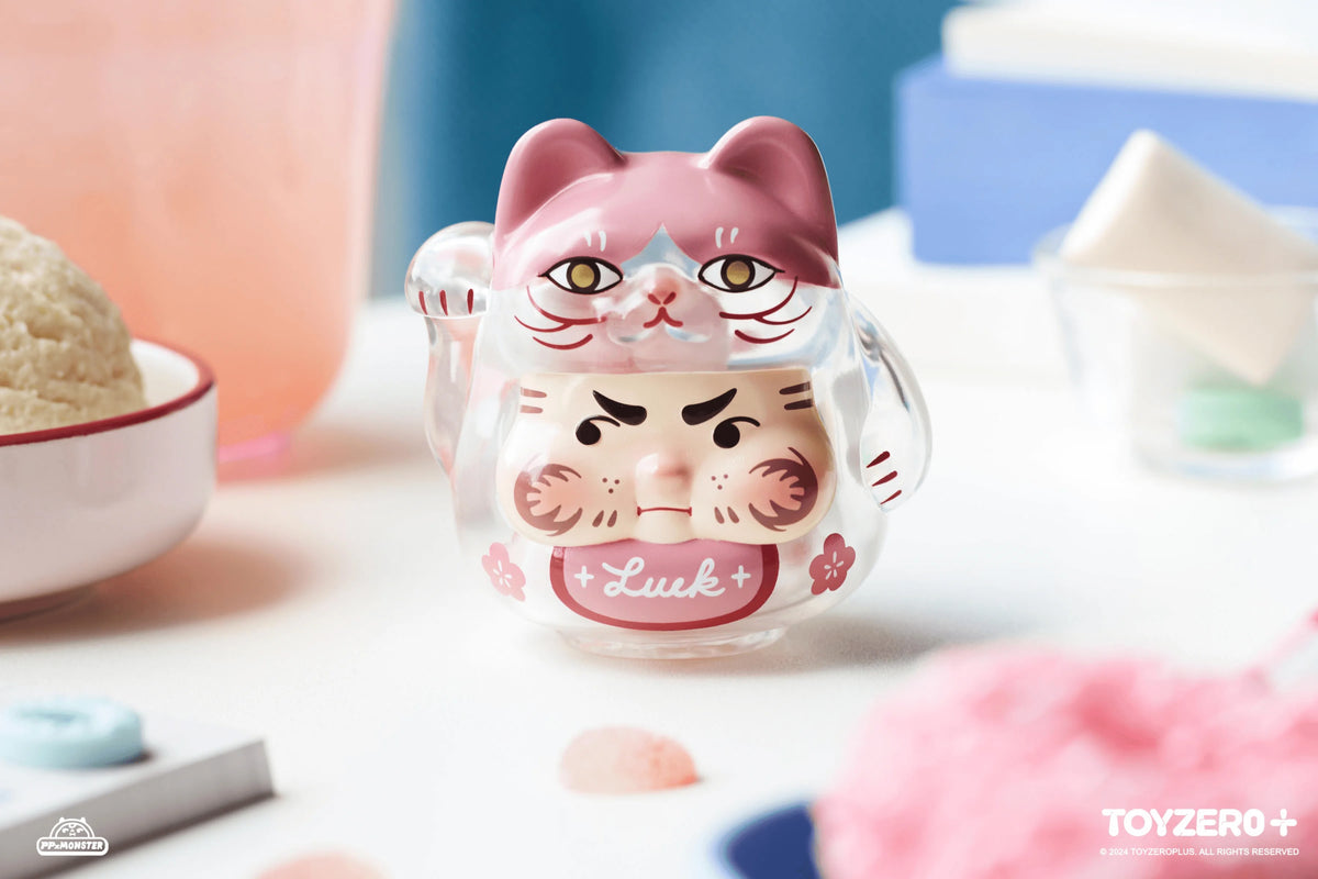 PP X MONSTER Lucky Kitten Daruma Blind Box (Box of 6)