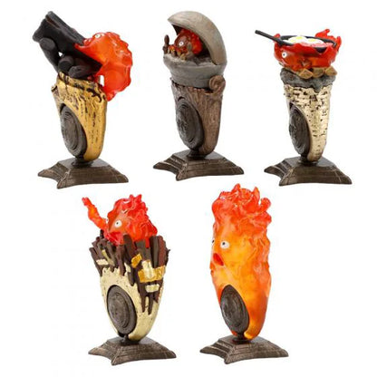 Benelic Kazaring Calcifer Howl's Moving Castle Blind Box Ring Set (6-Pack)