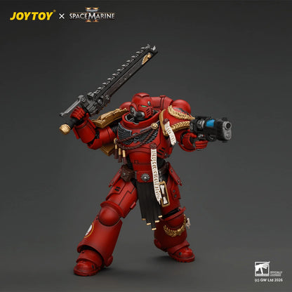 Game Edition Blood Angels Veteran with Bolt Rifle, Chainsword and Bolt Pistol and Plasma Pistol