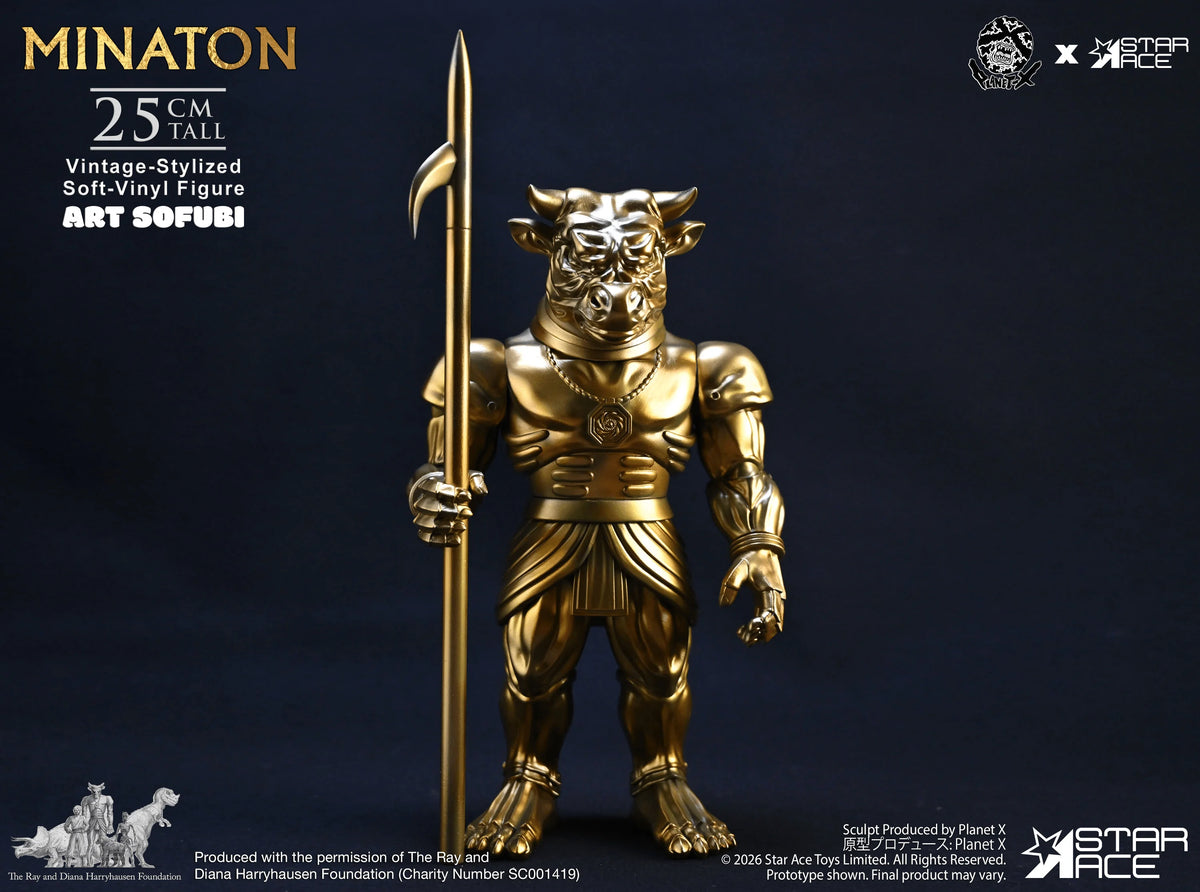 Minaton Vintage-Stylized Soft-vinyl Figure