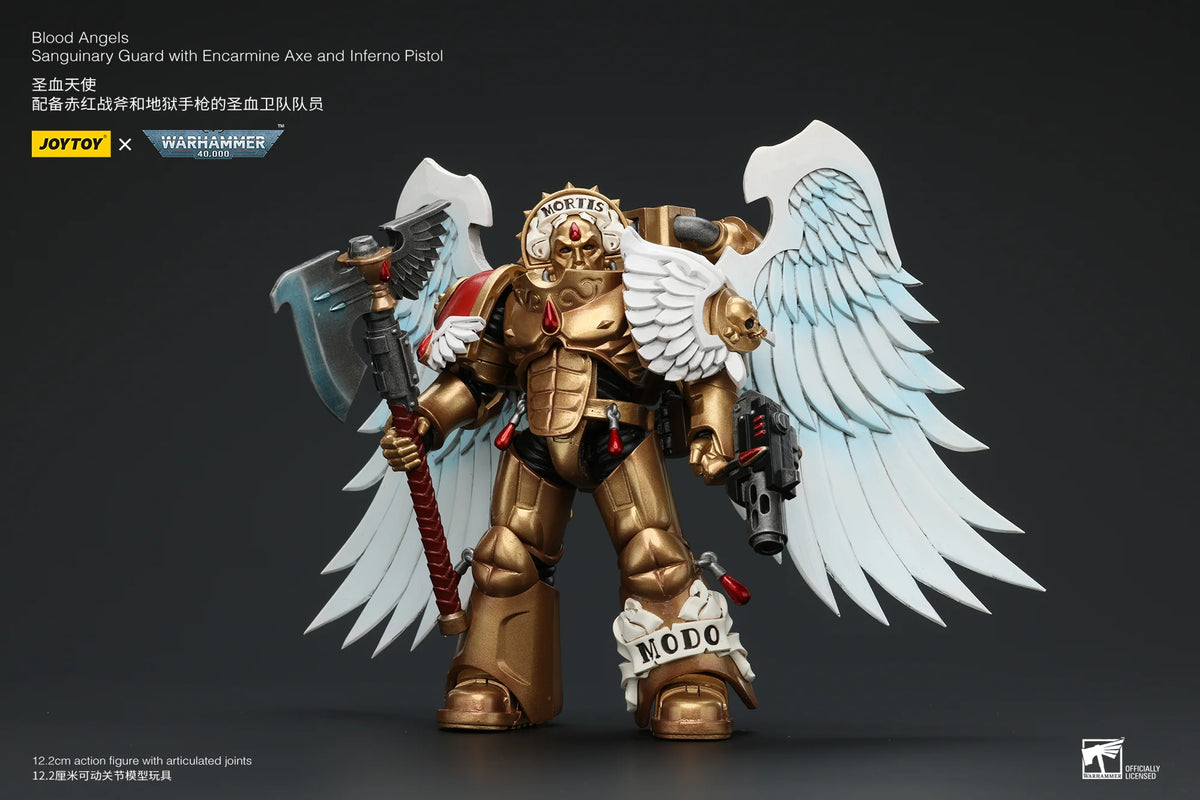 JoyToy Warhammer 40K Blood Angels Sanguinary Guard Action Figure