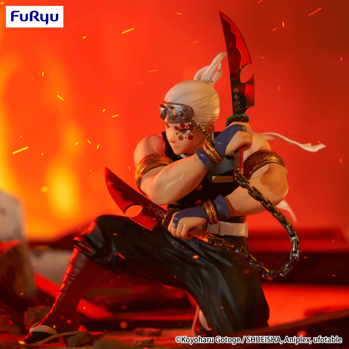 (Rerelease) Demon Slayer: Kimetsu no Yaiba Noodle Stopper Figure -Uzui Tengen-