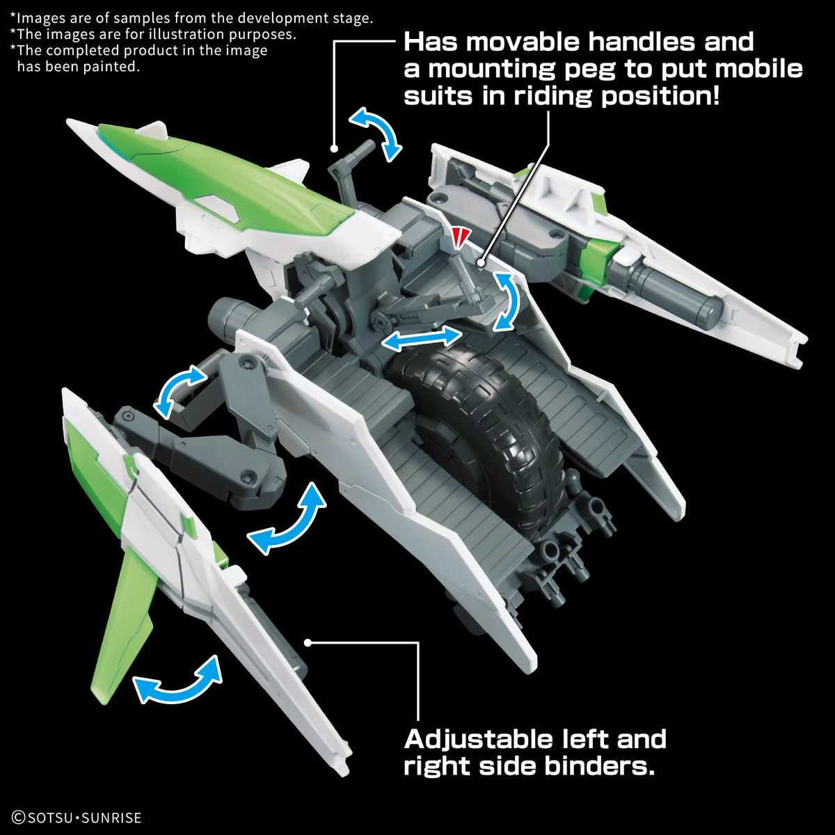 Gundam Build Fighters Try Gunpla Option Parts Set 16 Meteor Hopper