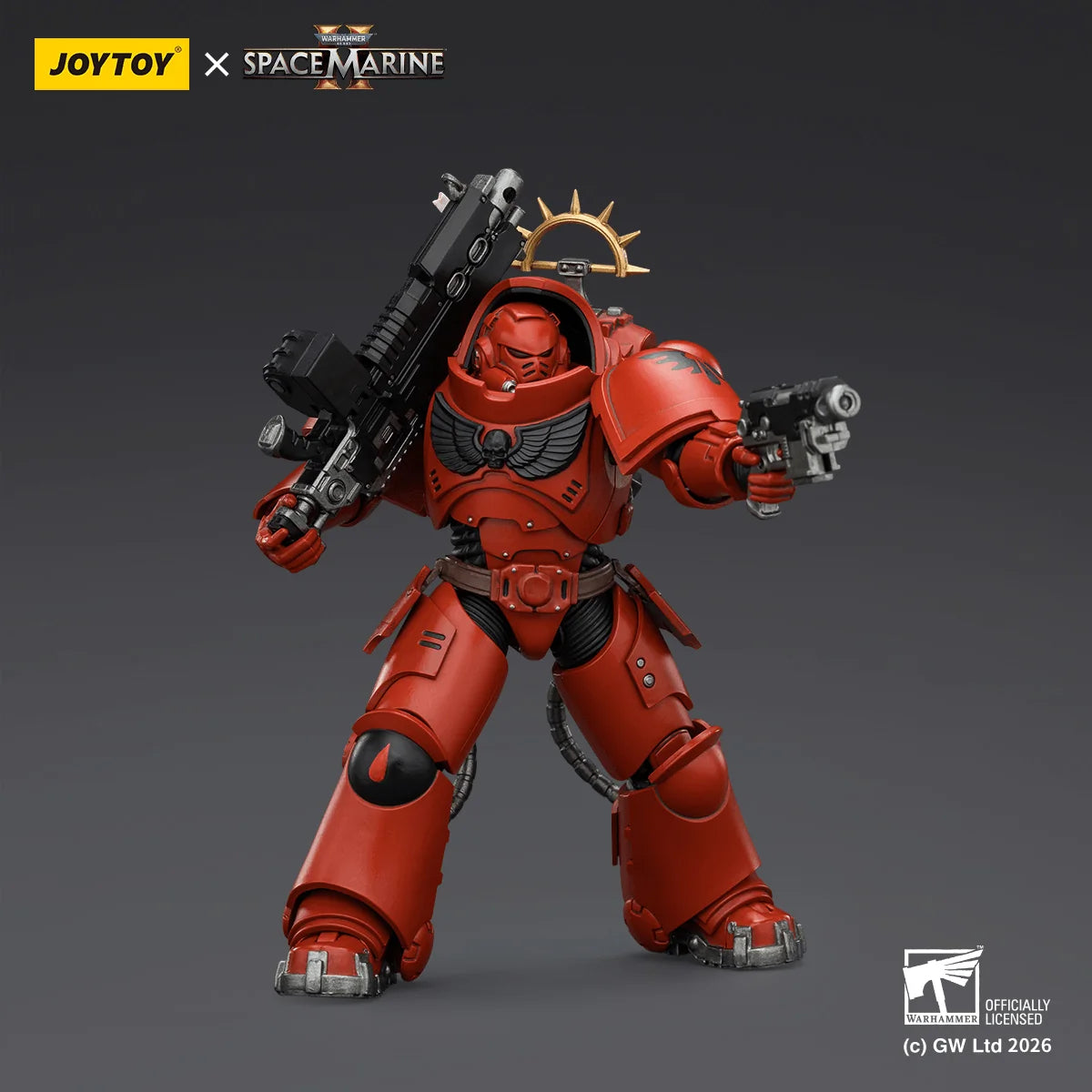 Game Edition Blood Angels Heavy Intercessor with Heavy Bolt Rifle and Bolt Pistol
