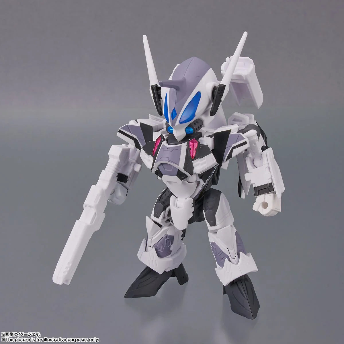 Tamashii Nations Tiny Session VF-31F Siegfried Kaname Buccaneer Action Figure