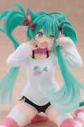 Hatsune Miku Desktop Cute Figure (Cat Ear T-Shirt Ver.) Reissue