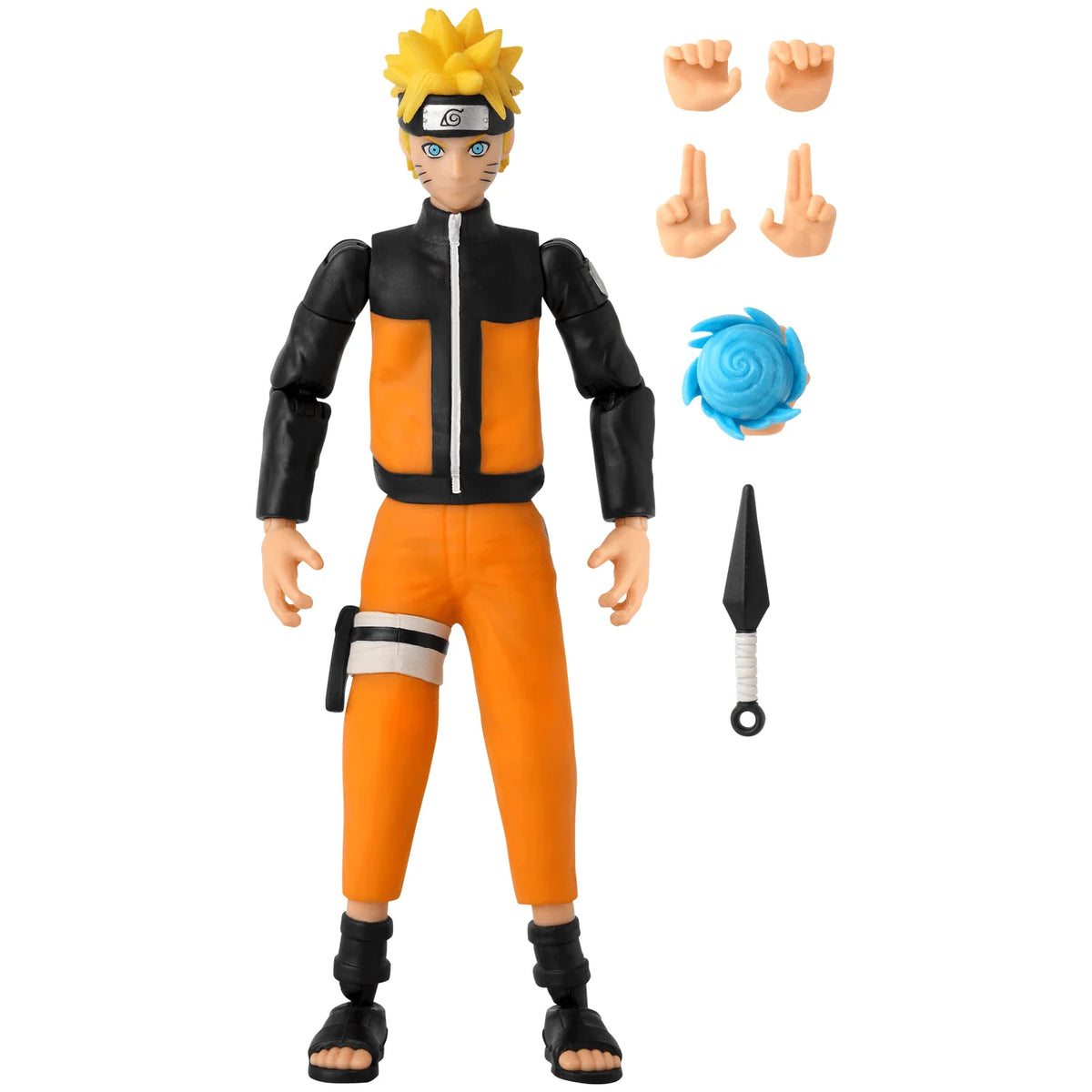 Bandai Anime Heroes Naruto Uzumaki 6.5" Action Figure