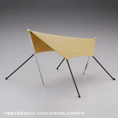 KAIYODO Artpla Yuru-Camp Plastic Model Kit with Camping Gear