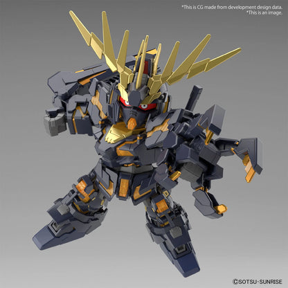SD Gundam Cross Silhouette Unicorn Gundam 02 Banshee Destroy Mode Model Kit