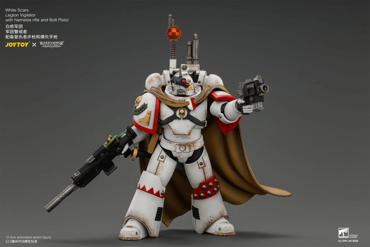 White Scars Legion Vigilator with Nemesis rifle and Bolt Pistol