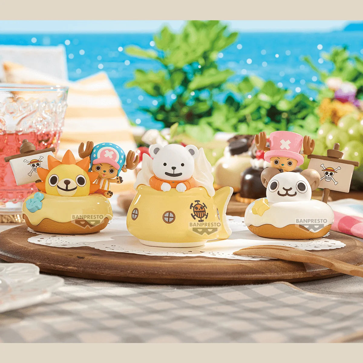 Banpresto One Piece Paldolce Collection Chopper & Bepo Mini Figure